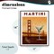 Stupell Industries Retro Martini & Bridge View Framed Giclee, design by Brett Blumenthal